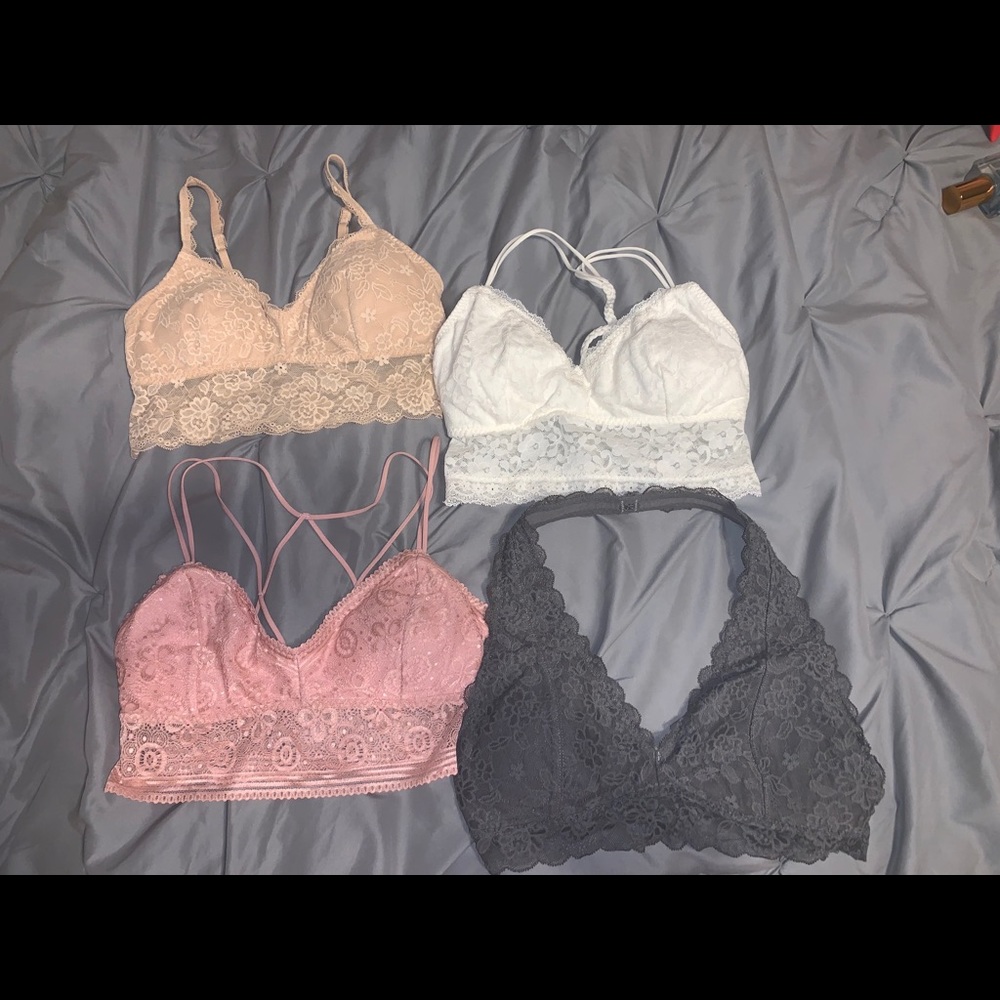 4 Gilly Hicks Bralettes